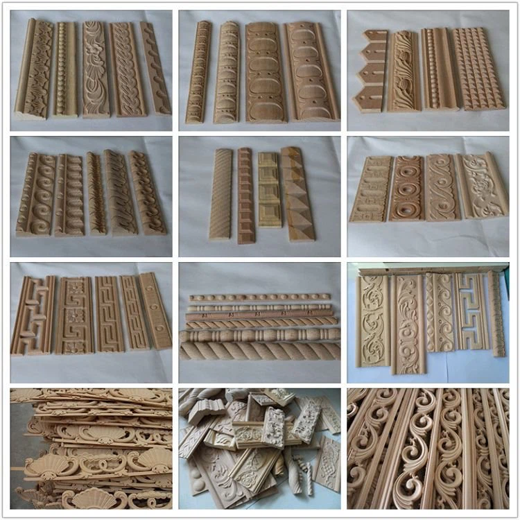 decorative wood mouldings-furniture molding trim-wood carved solid wood trim (5)(001)