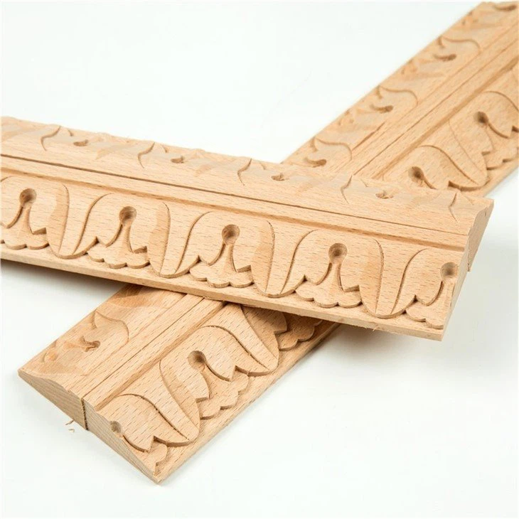 decorative carved wood mouldings (3)