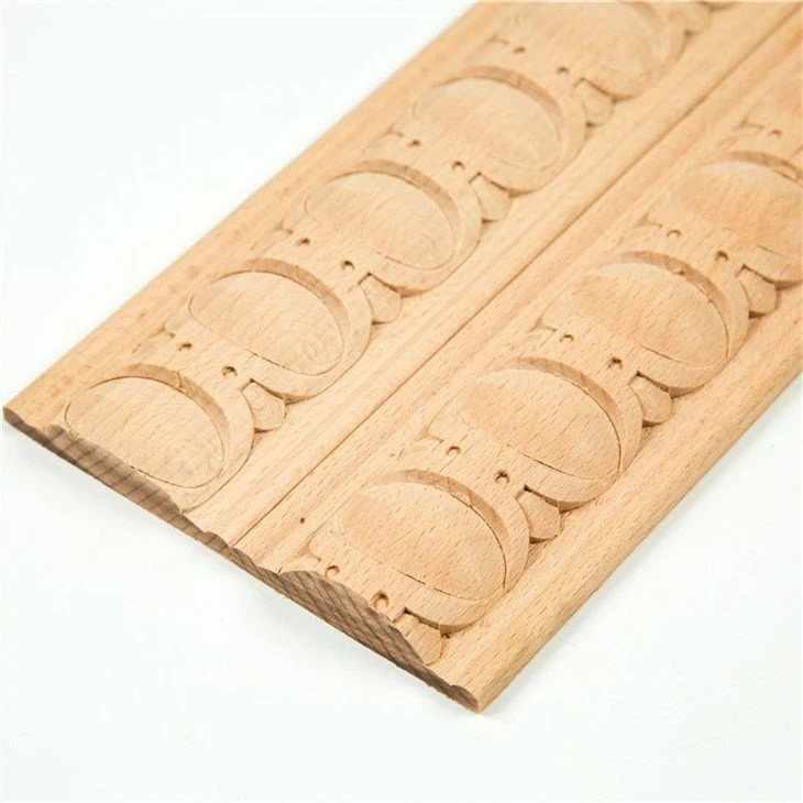decorative carved wood mouldings (6)
