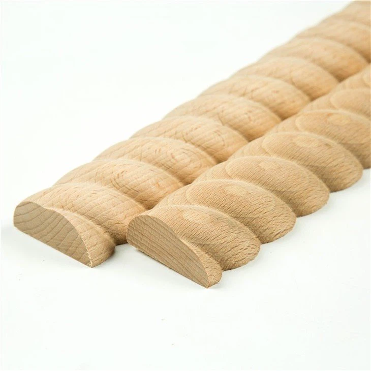 decorative carved wood mouldings (8)