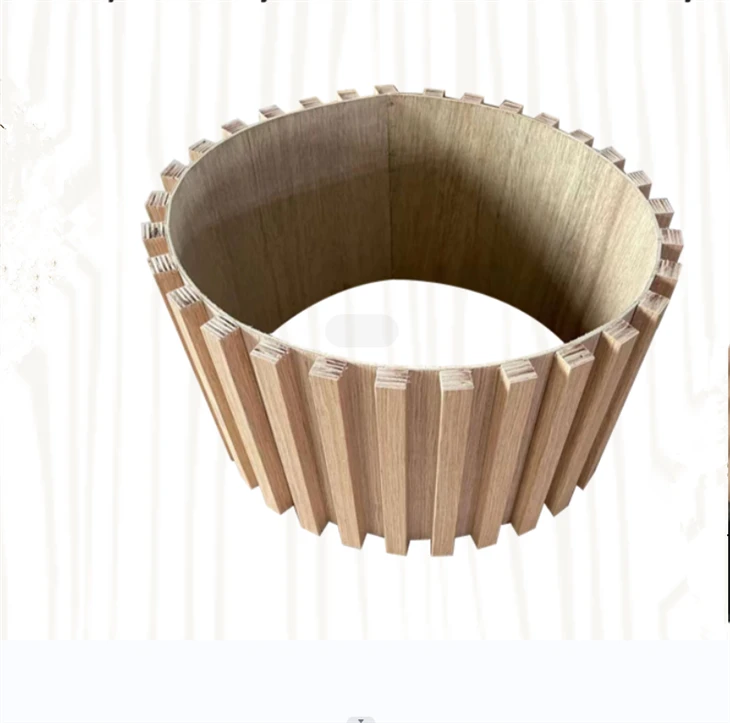 Flexible Curved Solid Wood Wall Panel