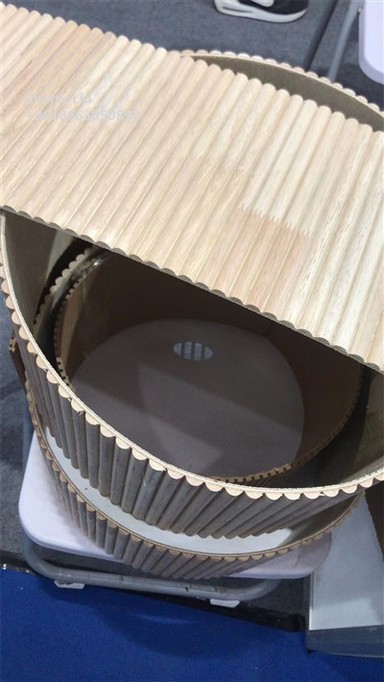 Flexible MDFCurved Slatted Wood Wall Panel