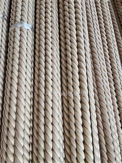 Machined Wood Split Rope Molding