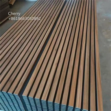Wooden Acoustic Slat Wall Panel
