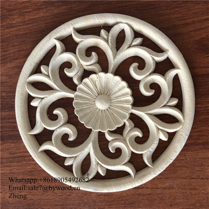 Woos Rosettes Wooden Appliques