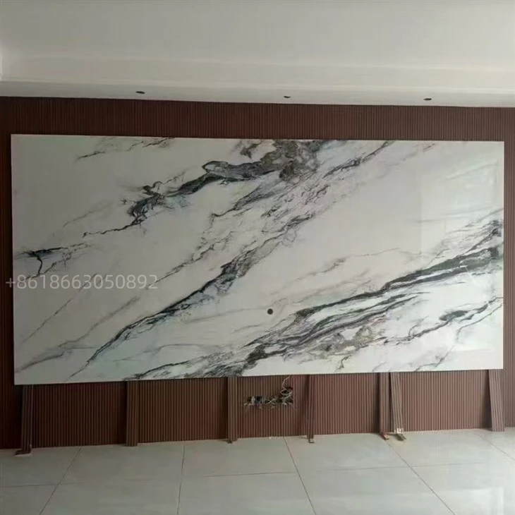 Waterproof Marble Board 3mm Pvc Uv Board Wall Decoration Marble Color factory