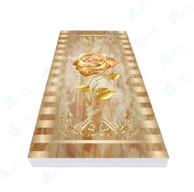 Bathroom UV Wall Panel Pvc Marble Sheet