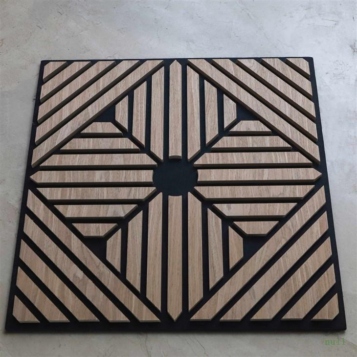 Decorative Acoustic Wooden Wall Panels Custom Shaped Sound-Absorbing Panels best