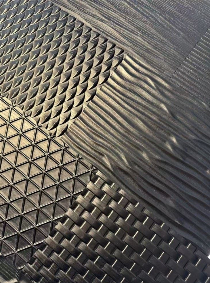 Embossed Soft Wall Panel Anti-Static For Interior Decoration manufacturers