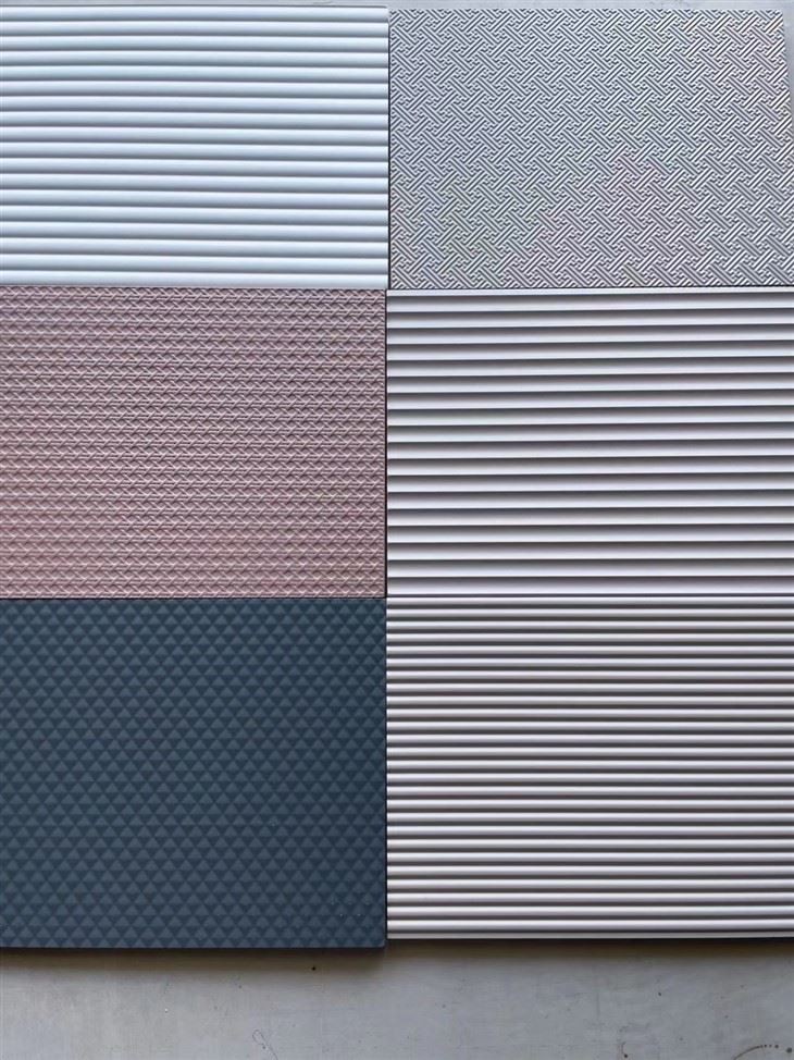 Embossed Soft Wall Panel Anti-Static For Interior Decoration factory