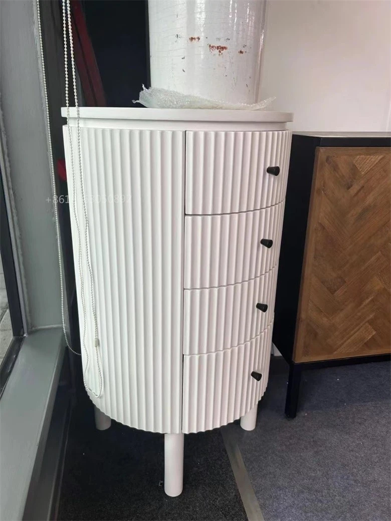 FLEXIBLE CURVED WOOD TAMBOUR ROLL PANEL