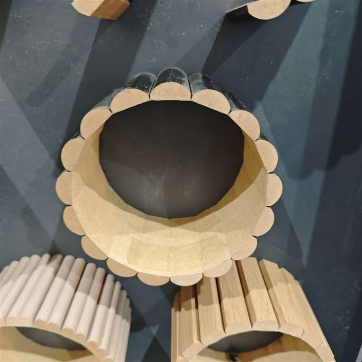 Flexible MDF Wood Panels - Seamless Curved Wall Solution high quality