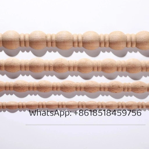 Furniture Decorative Moulding Custom Carved Wood Profiles factory