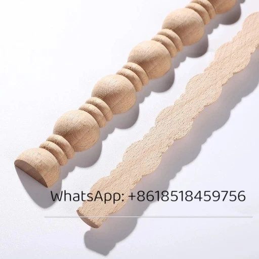 Furniture Decorative Moulding Custom Carved Wood Profiles high quality