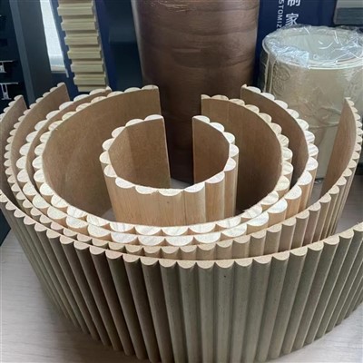 Flexible Fluted Wall Panel For Furniture Decoration
