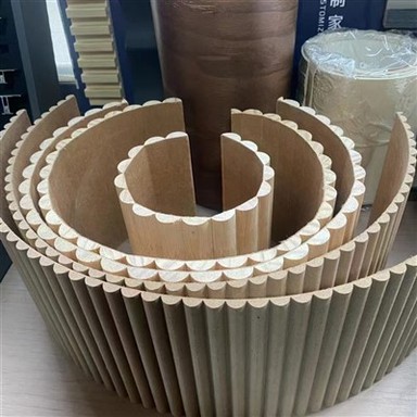 Flexible Fluted Wall Panel For Furniture Decoration