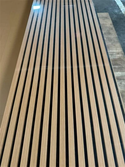 MDF Panel PVC Acoustic Slat Wood Panels