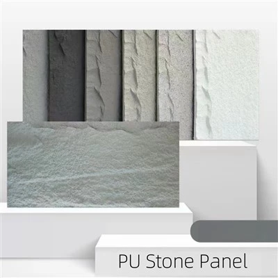 PU Stone Wall Paneling Board Artificial Interior Rock Wall Board Decoration