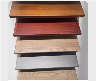 Solid Red Oak Wood Step Wooden Riser Interior Tread